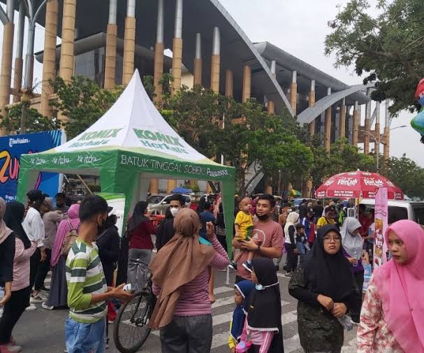 Minggu ini CFD Pekanbaru Kembali Dibuka Pasca Libur Lebaran