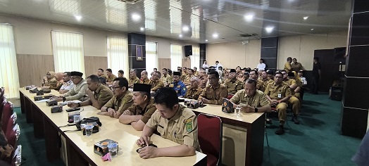 Bupati Inhil Sambut Tim BPK RI di Entry Meeting Pemeriksaan LKPD 2024