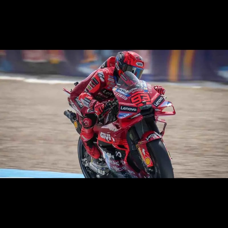 Fabio Quartararo Crash, Marc Marquez Pimpin Balapan Sprint Usai 