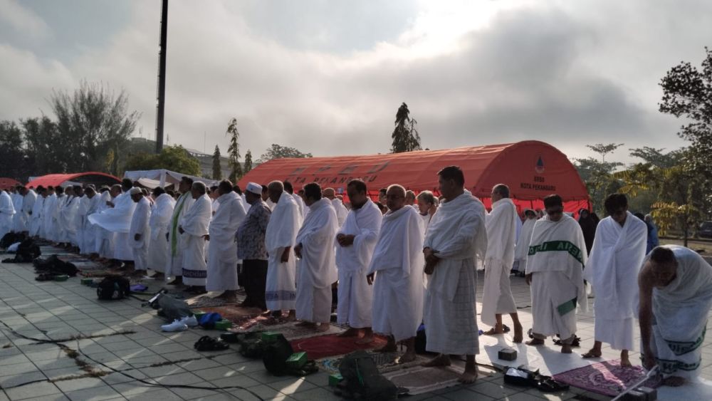 Diikuti 1.308 Peserta, Manasik Akbar JCH Pekanbaru Diikuti Antusias Jamaah