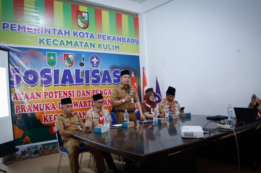 Sosialisasi KTA Pramuka Kecamatan Kulim, Wujudkan Keanggotaan yang Terstruktur