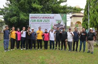 Ribuan Masyarakat Bengkalis Antusias Ikuti Fun Run 2025