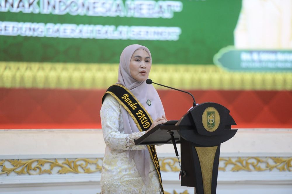 Bunda PAUD Riau Ajak Semua Pihak Bersinergi Majukan Pendidikan Anak Usia Din