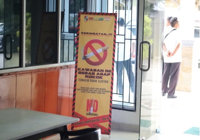Bapenda Terapkan Kebijakan Kawasan Bebas Asap Rokok