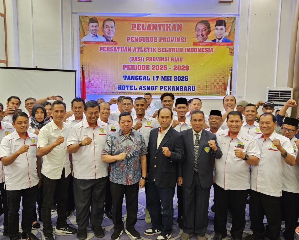 Kepengurusan PASI Provinsi Riau Masa Bakti 2025-2029 Resmi Dilantik 