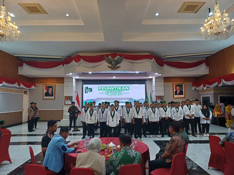 Pelantikan HMI Riau-Kepri: Siap Bersinergi dengan Polda dalam Misi Pelestarian Lingkungan