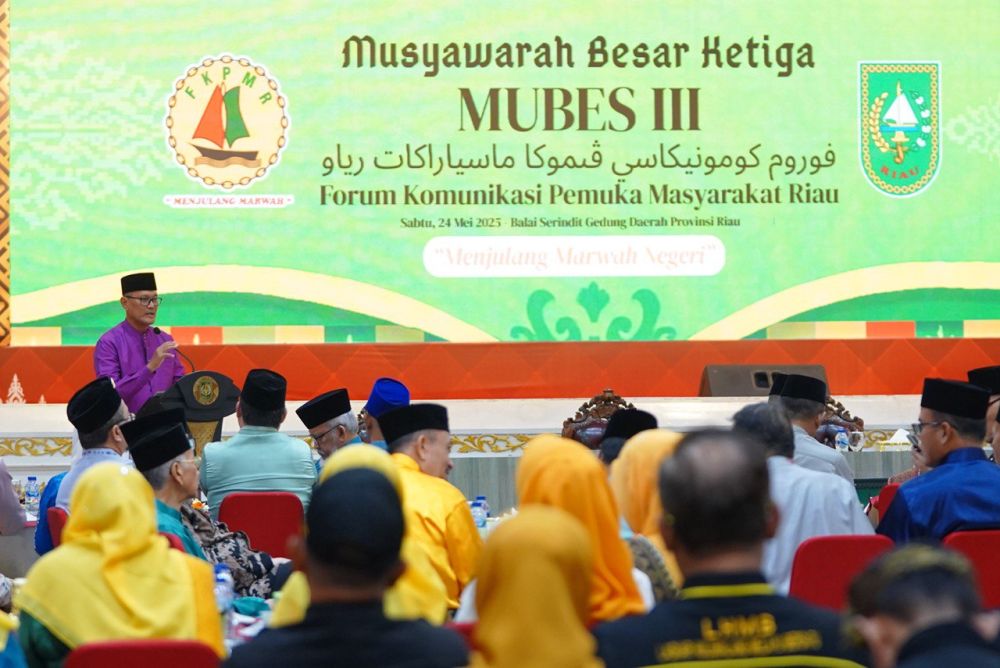 Pj Sekdaprov Riau Harap Mubes III FKPMR Sebagai Wadah Strategis Untuk Menyatukan Pikiran