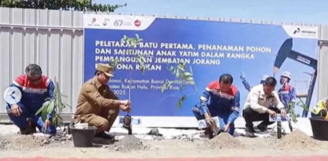 Dukung Konektivitas antar Wilayah, Pembangunan Jembatan Jurong Rohul Dimulai