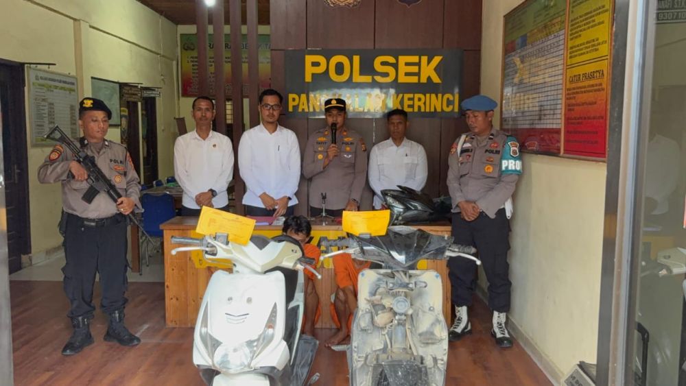 Tak Kapok, Residivis Gasak 2 Sepeda Motor di Pelalawan 
