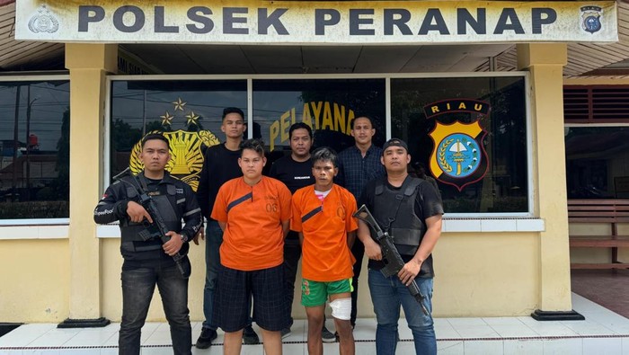Ini Tampang Dua Orang Pembunuh Bos Sawit di Inhu