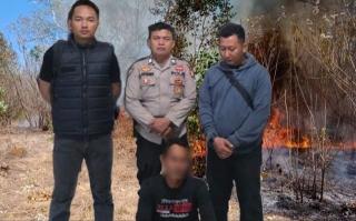 Buka Lahan Sawit Dengan Cara Disulut Korek Api, Petani di Rohil ini Jadi Tersangka