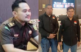 Sambangi Kejari Inhu, LSM Inpset Pertanyakan Laporan Dugaan Gratifikasi Kades Sungai Raya