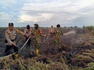 Petani di Rohil Bakar Lahan hingga Meluas 10 Hektare