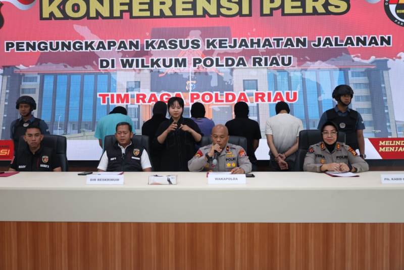 8 Siswa Diamankan Karena Berbuat Onar di Jalan Srikandi Pekanbaru