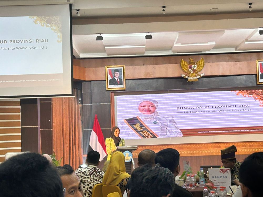 Bunda PAUD Riau Gelorakan Semangat Pendidikan Dasar Jadi Pondasi Bangsa