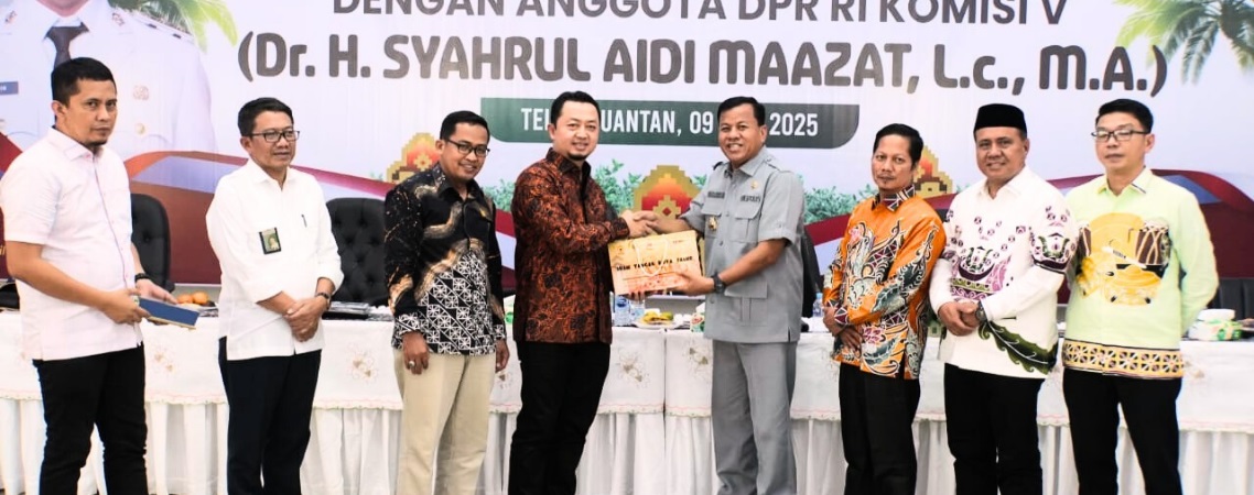 Bupati Suhardiman Sambut Kunker Anggota DPR RI di Kuansing