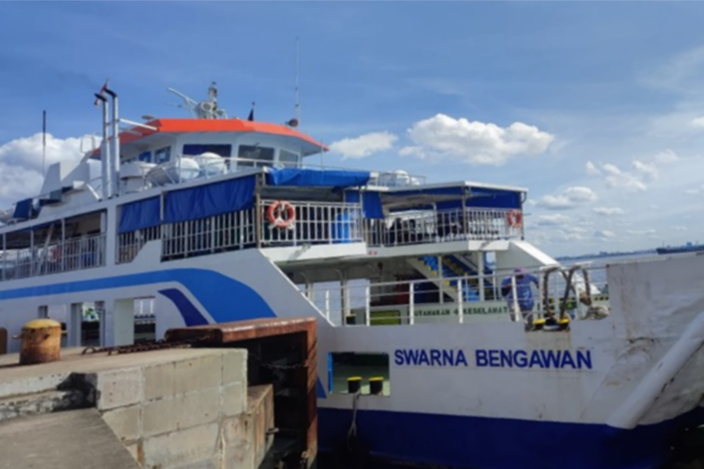 Dukung Pelaksanaan MTQ, Dishub Riau Pinjamkan 1 Kapal Penyeberangan ke Bengkalis