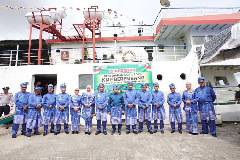 Kado HUT ke-60 Inhil dari Gubri: Kapal Roro Rute Tembilahan-Batam Kini Nyata