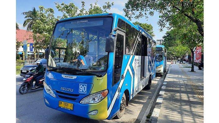 Pemko Gratiskan Ongkos Bus TMP Sempena Hari Jadi Pekanbaru Ke-241