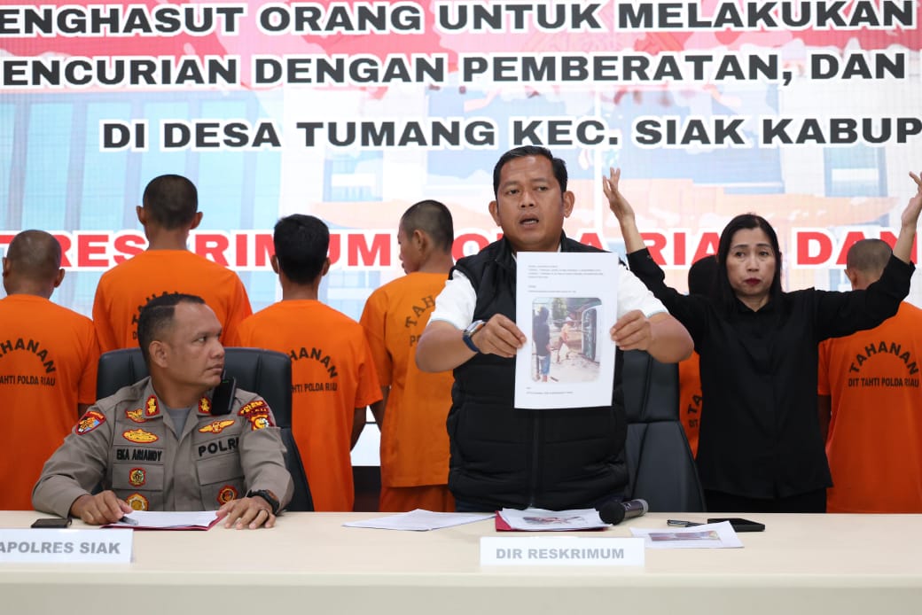 Polisi Sebut Ada Cukong di Balik Kerusuhan PT SSL Siak