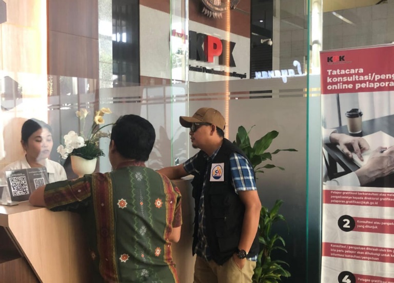 Rahmat Handayani Sambangi KPK, Dorong Literasi Pelaporan Korupsi