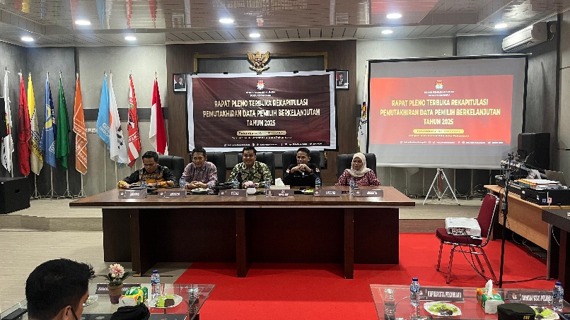 KPU Pekanbaru Tetapkan PDPB Triwulan II  Sebanyak 815.532 Pemilih