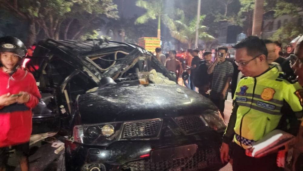 Polisi Ungkap Penyebab Kecelakaan Pajero Sport di Jalan Jenderal Sudirman Pekanbaru
