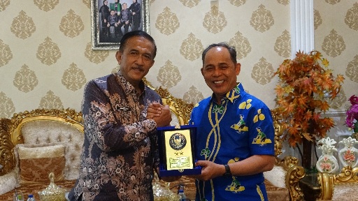 Bupati Inhil Terima Kunjungan Kakanwil Dirjenpas Riau, Dukung Rencana Pengembangan Lapas