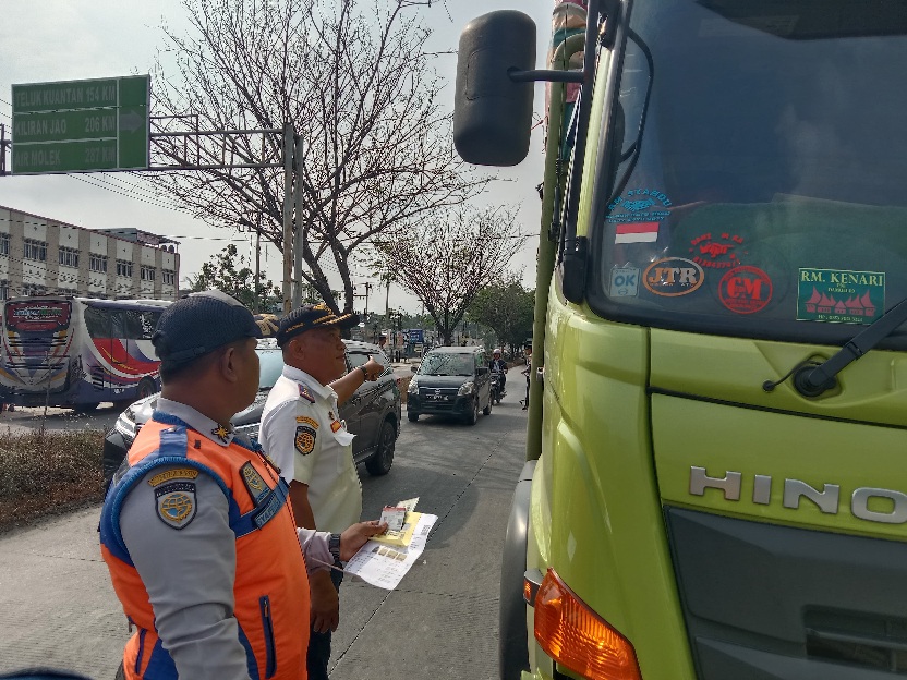 59 Pelanggar Terjaring Operasi Patuh LK di Jalan Soekarno Hatta 