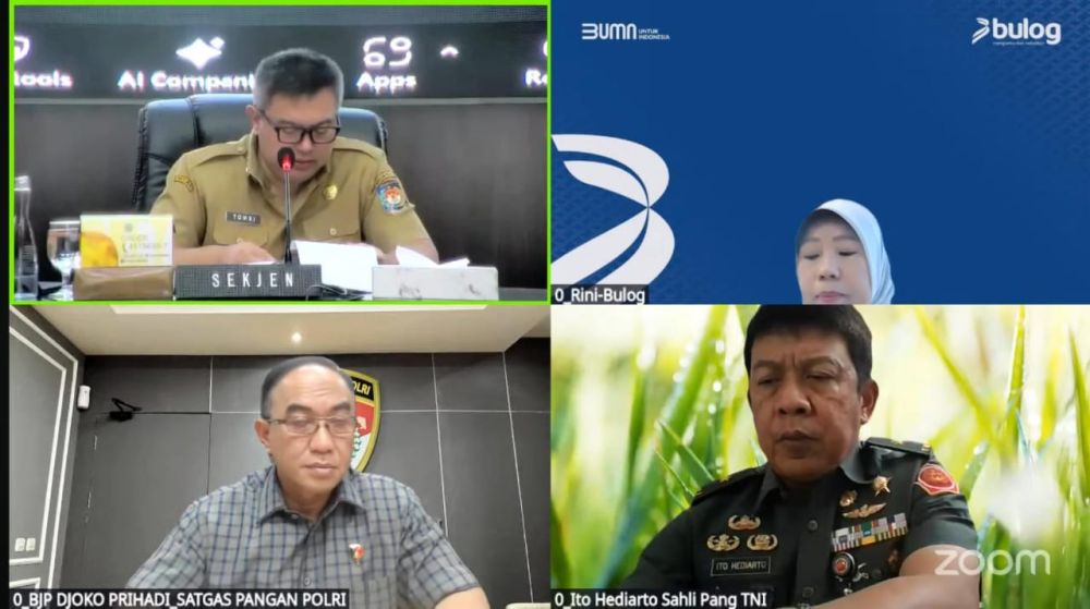 Rakor Bersama Pemda, Sekjen Kemendagri Ingatkan Pentingnya Jaga Inflasi