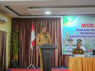 Buka Musrenbang RPJMD, Wabup Muzamil: Kita Harus Terus Optimis Wujudkan Visi Misi
