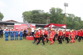 Perkantoran PHR di Bangko Jadi Pusat Komando Penanggulang Karhutla di Rohil