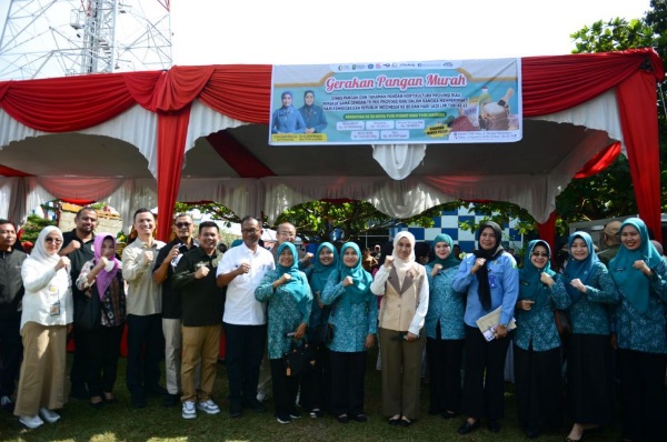 Sambut HUT ke 63, TVRI Riau Gelar Gerakan Pangan Murah