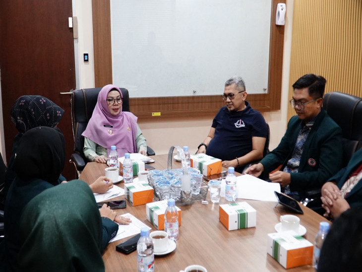 Wabup Misharti Terima Audiensi IDI Kampar