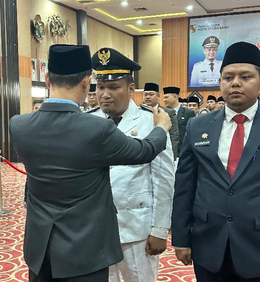 Kabag Fajri Adha Dilantik jadi Camat Kulim Defenitif 