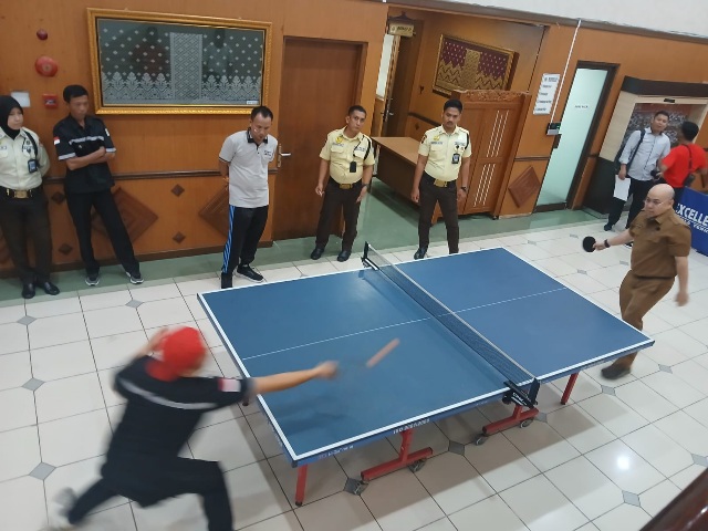 Meriahkan HUT RI ke-80, Sekwan Riau Gelar Kegiatan Olahraga