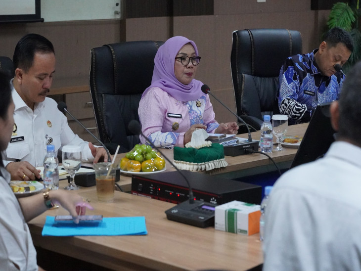 Wabup Kampar Terima Utusan Kemenko Polhukam RI, Bahas Program Strategis Nasional