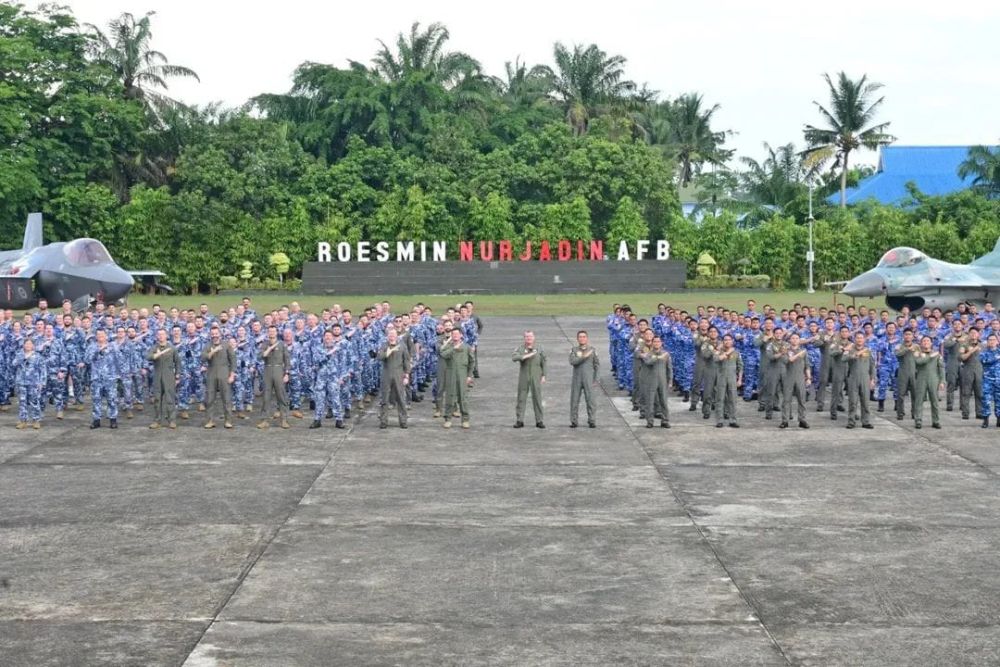 Libatkan F-16 dan F35 Lightning II, Latma Ausindo 2025 Resmi Ditutup