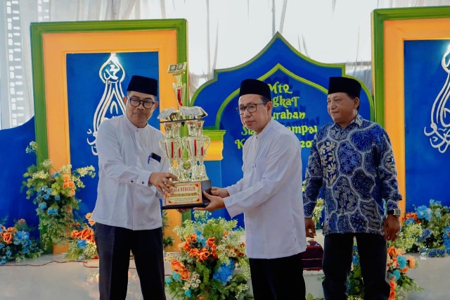 Buka MTQ ke-IX Sialang Rampai Kecamatan Kulim, Markarius Harap Lahirkan Qoriah Cinta Al-Qur