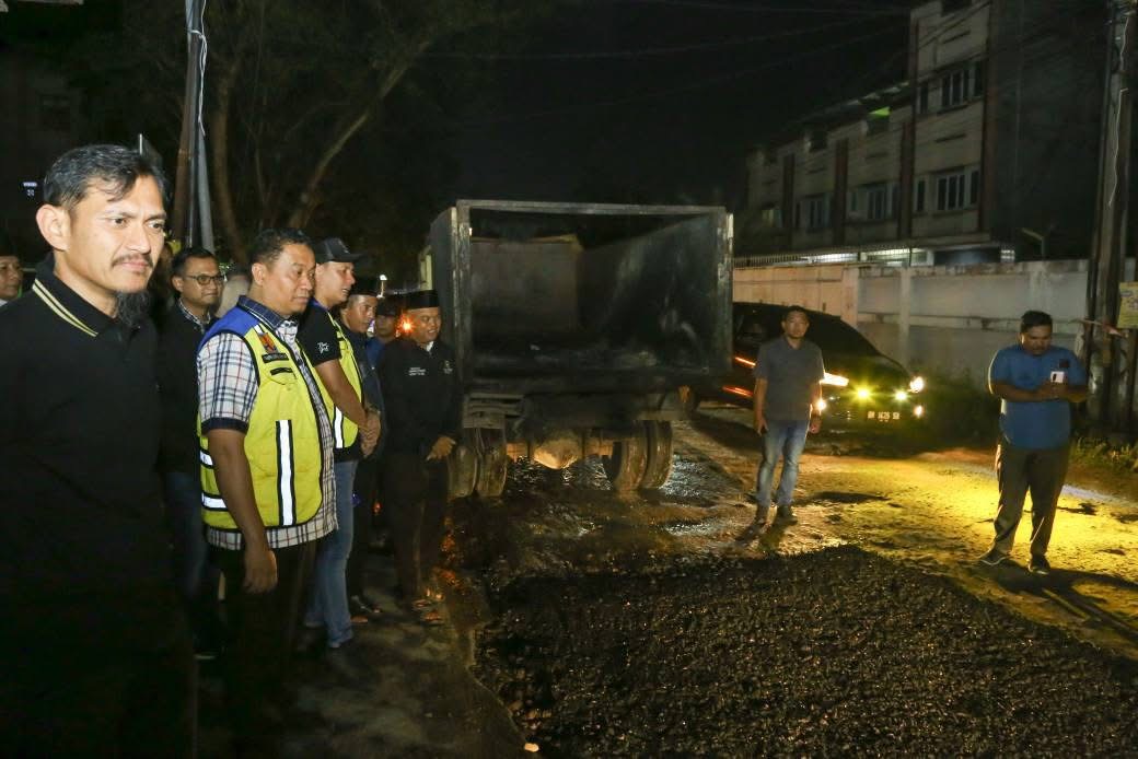 Perbaikan Jalan Rusak di Pekanbaru Dipastikan Terus Berlanjut