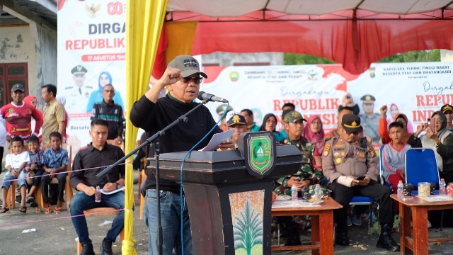 Bupati Asmar Umumkan Sejumlah Pembangunan di Tebingtinggi Barat