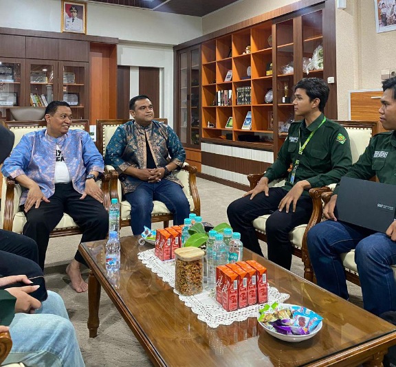 Wawako Pekanbaru Audiensi Bersama Humanistik FISIP Unri, Bahas Isu Pembangunan Kota