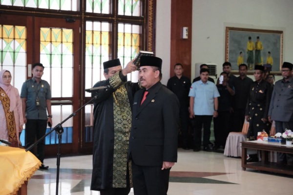 Sekda Siak Sah dilantik, Bupati Afni Imbau Kerja Aktif dan Tanggung Jawab