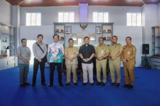 Bupati Rohil Exit Meeting Bersama BPK Perwakilan Riau