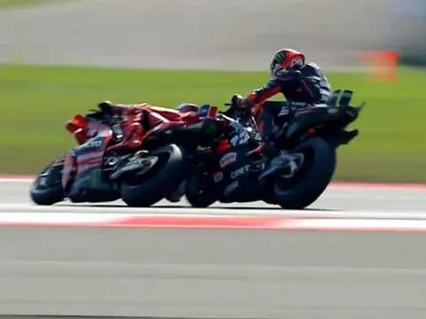 Usai Tabrak Marc Marquez Hingga Patah Tulang di Sirkuit Mandalika, Anak Didik VR46 Lolos Dari Cedera