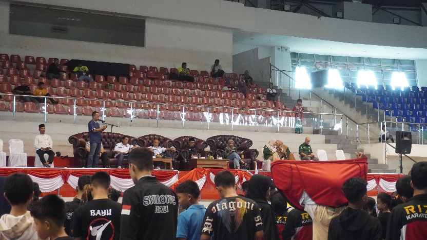 929 Peserta dari 26 Perguruan Karate Ikuti Kejuaraan Karate Kid 2 Riau Open 2025