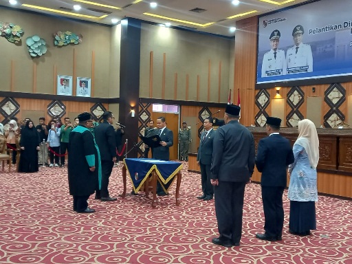 Usai Dilantik, Wako Pekanbaru Dorong Direktur RSD Madani untuk Berinovasi