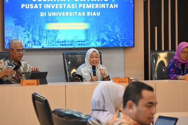 UNRI Perkuat Peran Akademik Lewat Penjajakan Kerja Sama dengan Pusat Investasi Pemerintah 
