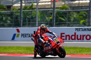 Pelanggaran Tekanan Ban, Luca Marini Dijatuhi 8 Detik di Sprint Race Mandalika 2025