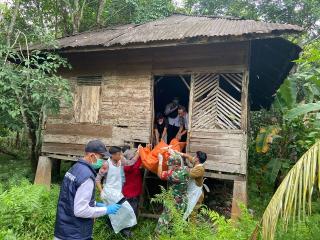 Tinggal Seorang Diri, ODGJ di Kuantan Hilir Ditemukan Jadi Mayat Dalam Rumah